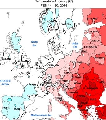 Image d'illustration pour Une relative fraîcheur perdure en France en ce mois de mars