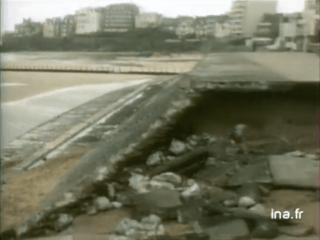 Image d'illustration pour Dépression Mortimer : coup de vent durant les grandes marées d'equinoxe