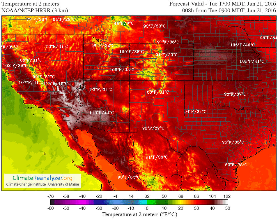 Image d'illustration pour Chaleur extrême et incendies dans le Sud-Ouest Américain