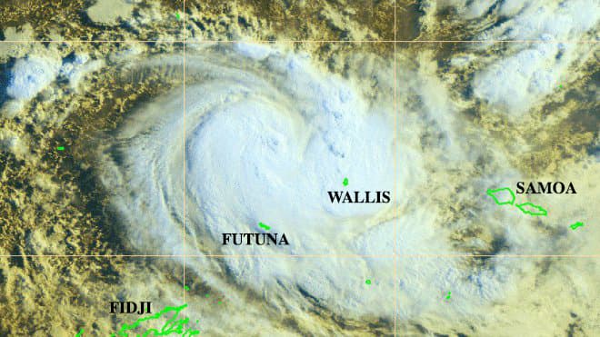 Image d'illustration pour Cyclone Amos : les Samoa en ligne de mire après Wallis et Futuna