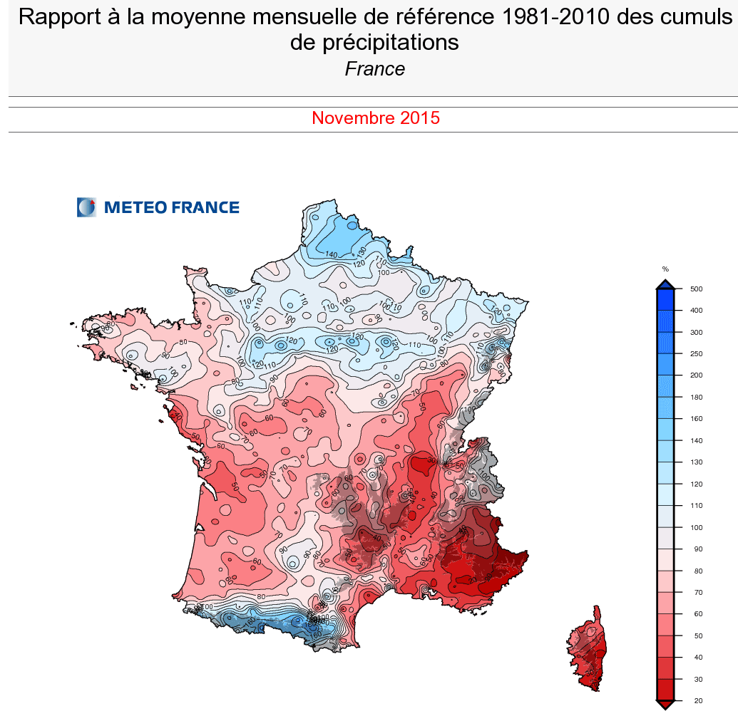 Image d'illustration pour Bilan météo de novembre : très doux, assez sec et bien ensoleillé