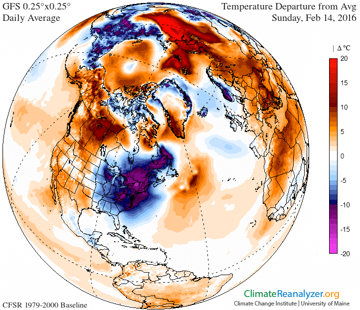 Image d'illustration pour Records de chaleur et records de froid aux Etats-Unis