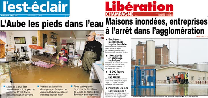 Image d'illustration pour Ouche, Armançon, Serein, Marne et Seine : Le point sur les crues