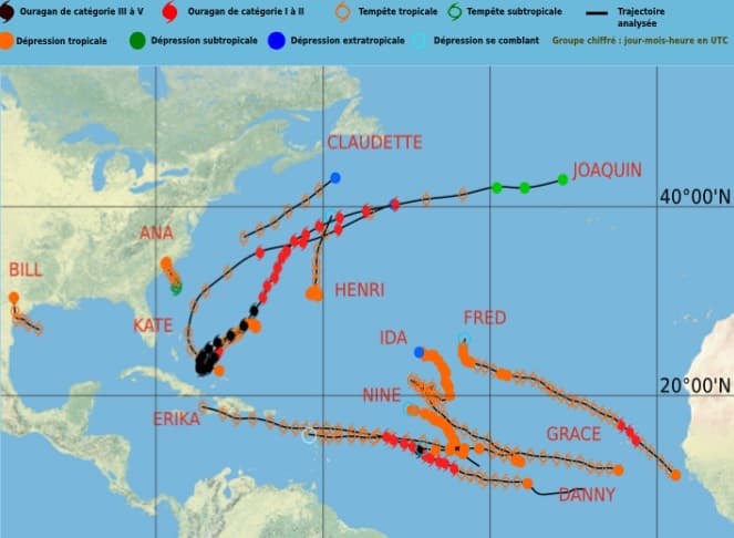 Image d'illustration pour Alex, Bonnie, Colin : une activité cyclonique précoce sur l'Atlantique