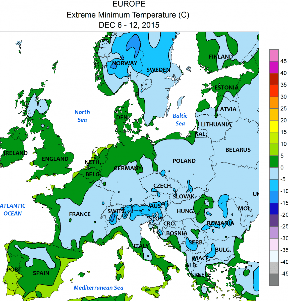 Image d'illustration pour Une douceur insolente se maintient en France et en Europe