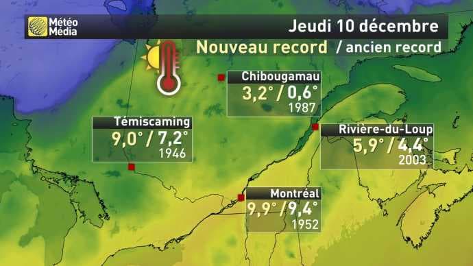 Image d'illustration pour Douceur exceptionnelle sur l'Est du Canada et des Etats-Unis