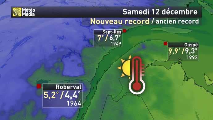 Image d'illustration pour Douceur exceptionnelle sur l'Est du Canada et des Etats-Unis