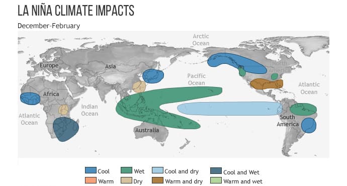 Image d'illustration pour L'épisode El-Nino 2015 / 2016 est terminé