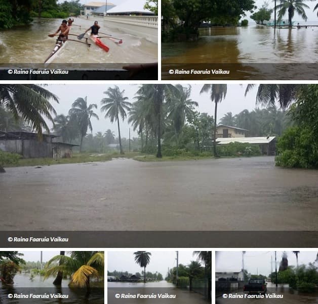 Image d'illustration pour Fortes pluies orageuses et inondations en Polynésie Française