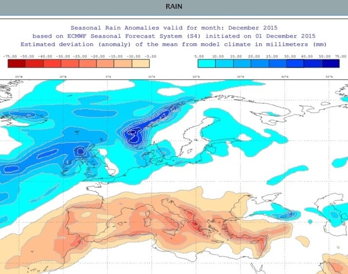 Image d'illustration pour Prévision saisonnière : vers un mois de janvier encore doux mais arrosé ?