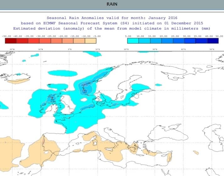 Image d'illustration pour Prévision saisonnière : vers un mois de janvier encore doux mais arrosé ?