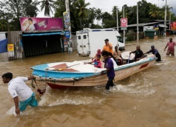 Image d'illustration pour L'Inde et le Sri Lanka entre sécheresse, mousson et inondations