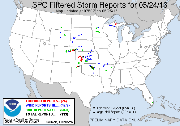 Image d'illustration pour De fréquentes tornades circulent sur la Tornado Alley aux Etats-Unis
