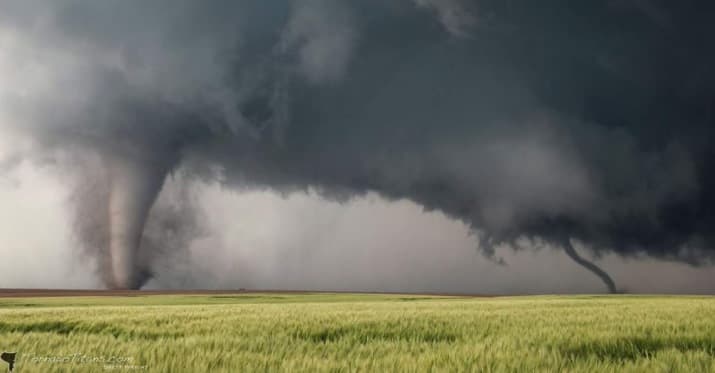 Image d'illustration pour De fréquentes tornades circulent sur la Tornado Alley aux Etats-Unis