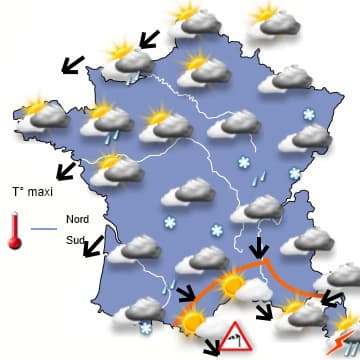 Temps plus sec, mais un vent restant très désagréable...