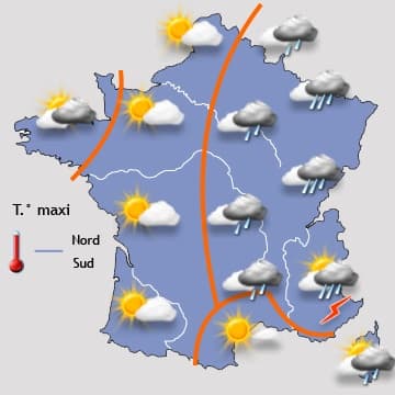 Une semaine très perturbée mais de nouveau plus douce