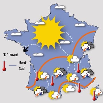Début de semaine restant estival