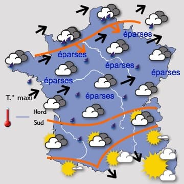 Impressionnant changement de temps