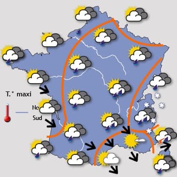 Un samedi temporairement chaud