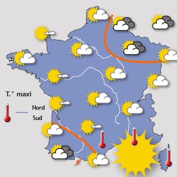 Généralement très estival jusqu'à dimanche