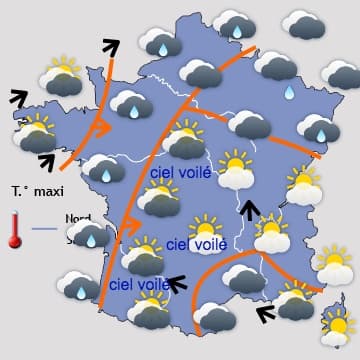 Sérieux risque de tempêtes entre vendredi et dimanche