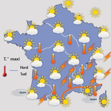 Chaleur : le répit de vendredi sera passager