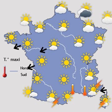 Chaleur et soleil de plus en plus présents...