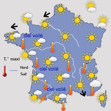 Très chaud ce week-end, avant les orages de dimanche ou lundi