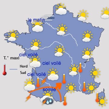 Une fin juillet possiblement très chaude