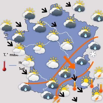Remontée des températures à partir de dimanche