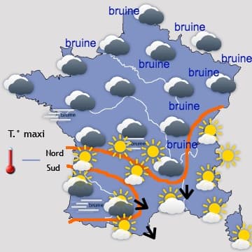 Un début d'année 2019 plus froid et plus ensoleillé