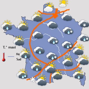 Neige jusqu'en plaine mardi et mercredi