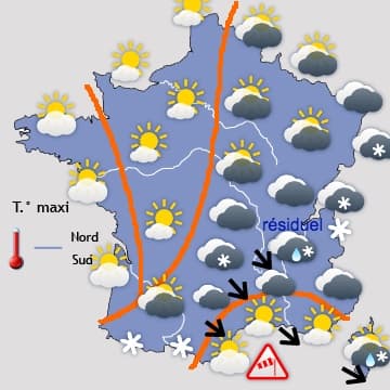 Fin progressive de cette période de temps froid