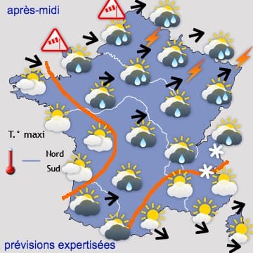 Avant une lente amélioration la semaine prochaine...