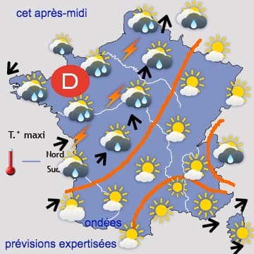 Fin de semaine temporairement un peu plus chaude