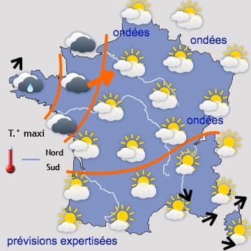 Nouvelles pluies avant une accalmie en 2eme partie de semaine
