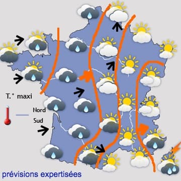 Plus calme et temporairement plus doux