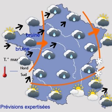 Doux jusqu'à lundi, puis beaucoup plus froid